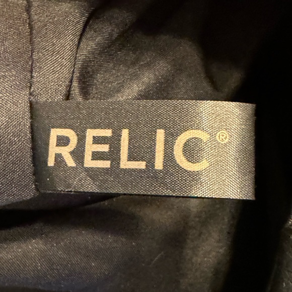 Relic by Fossil Patchwork Black Tote/Shoulder Bag - Picture 12 of 15